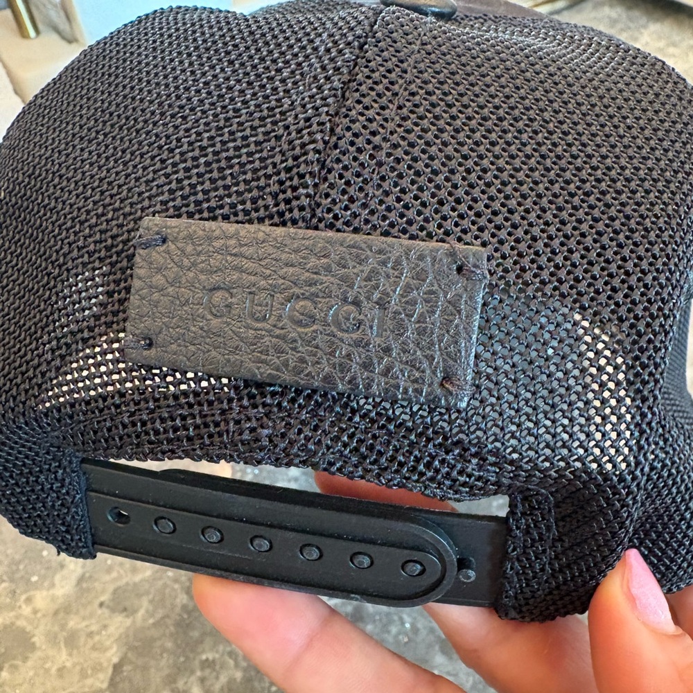 Gucci Authentic Black Monogram Cap - image 3